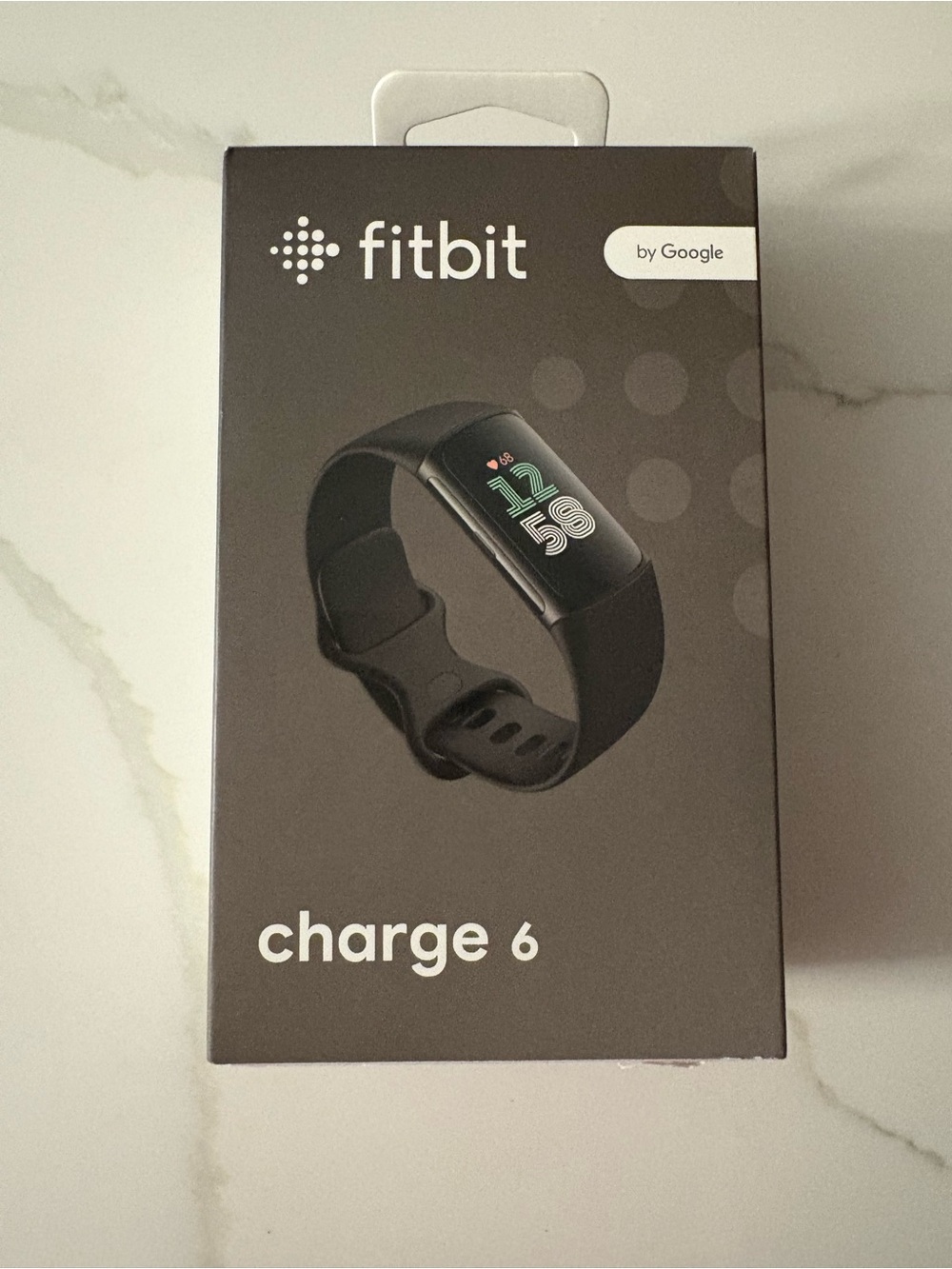 New Google Fitbit Charge 6 - Fitness Tracker - Obsidian/Black